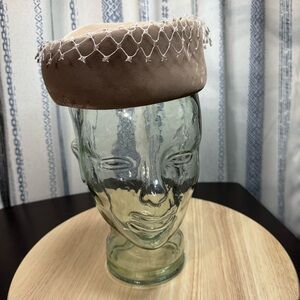 Elegant Vintage Tan Women's Hat